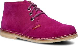 NAGABA Damen Lederschuhe mit Leder-Einlegesohle, Lila, 39