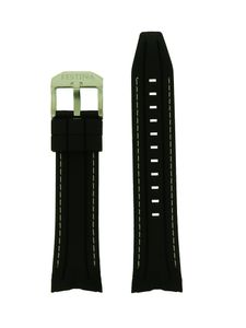 Festina Uhrband LB-F16505/1 Ersatzband Kautschuk 26 mm schwarz weiß