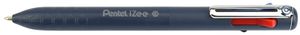 Pentel Mehrfarb-Druckkugelschreiber iZee dunkelblau 4-Farb-Kugelschreiber