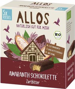 Allos AL352730, 140 g, Horká čokoláda, 5 kusov, Nemecko, EEC 834/2007, 2083 kcal