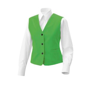 Damen-Weste, Gillette, mit Tasche, Farbe lemongreen, 2XL : 2XL : 65% Polyester 35%Baumwolle 220 g/m² : lemon green