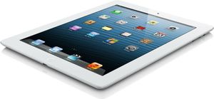 Apple iPadMD515FD/A 24,6 cm (9,7 Zoll) (IPS-Technologie (In-Plane-Switching), Retina-Display) 64 GB Tablet-PC - Apple A6X Prozessor - Weiß - iOS 6 - Multi-Touch 2048 x 1536 Display - Bluetooth - LED Hintergrundbeleuchtung - Slate