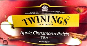 Twinings Teebeutel Apple, Cinnamon & Raisin Tea 25 Btl. (Apfel, Zimt & Rosine)