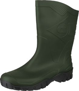 Dunlop - Herren/Damen Uni Gummistiefel "Dee" TL5232 (43 EU) (Grün/Schwarz)