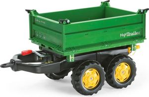 rolly toys Mega Trailer Dreiseitenkipper,  grün, Maße: 88x45x47 cm; 12 200 4