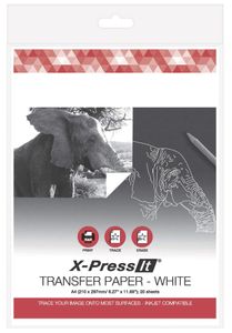 transotype X-Press It Transfer-Papier weiß auf Rolle