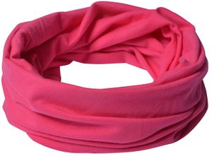 Kinder Baumwolle Schlauchschal Magenta-L