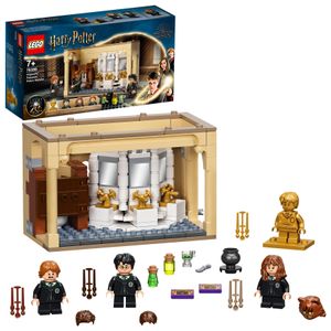 LEGO 76386 Harry Potter Hogwarts: Misslungener Vielsaft-Trank Set zum 20. Jubiläum mit Harry als goldene Minifigur, Fanartikel
