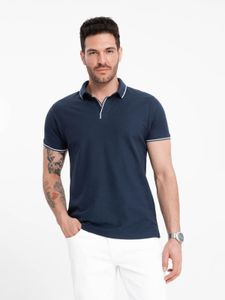 Ombre Clothing Herren-T-Shirt mit Kragen Titannula gewohnheiten L