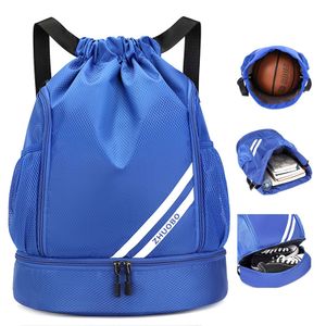 Módní sportovní batohy, velkokapacitní batohy, modré