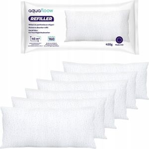 AquaFloow Náhradní náplň do pohlcovače vlhkosti 450g - 6 kusů