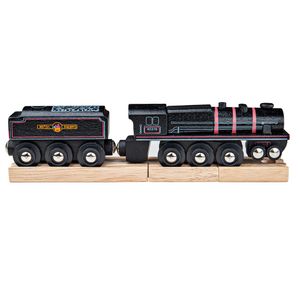 Bigjigs Rail Drewniana replika lokomotywy Black 5 Engine