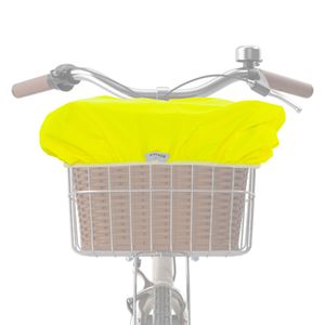 ECENCE 1x Fahrradkorb Regenschutz Gelb Fahrradkorb Regenschutz Abdeckung, Überzug für Fahrradkorb