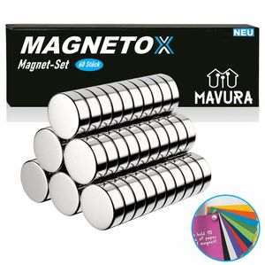 MAGNETOX Neodym Magnete Mini Magnet Set Magnetscheiben