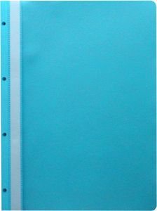 Ablage-Schnellhefter / Archiv-Hefter mit Lochung zum Abheften / Farbe: hellblau