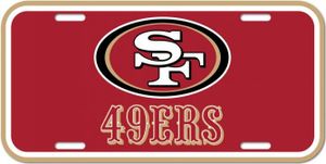 Tablica rejestracyjna Wincraft NFL - San Francisco 49ers