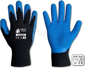 Bradas RWHW11, Baumwolle, Latex, Schwarz, Blau, Unisex, 1 Paar(e)