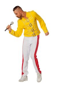 Herren Kostüm Rockstar Uniform Verkleidung Karneval Fasching Gr.48