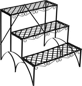 Blumentreppe Michelle mit 3 Stufen 60 x 60 x 60 cm Blumentreppe Michelle mit 3 Stufen 60 x 60 x 60 cm