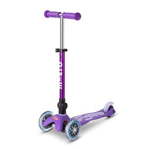 Mini Micro DELUXE Purple Lila foldable zusammenklappbar Tretroller Kinder Scooter