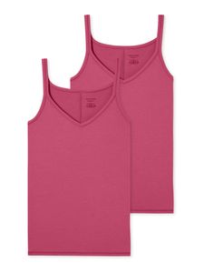 Schiesser unterhemd unterzieh-shirt ärmellos Personal Fit pink XXL (Damen)