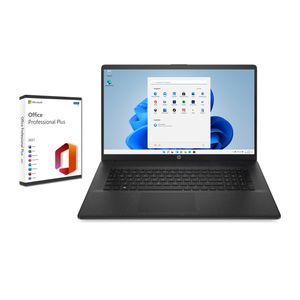HP 17,3 Laptop Core i3 FullHD 32GB RAM 4TB SSD Intel UHD Windows 11 Pro Office Pro