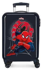 Spiderman schwarzer ABS-Trolley für Kinder