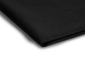 Bavlnená látka elastická čierna 50 x 150 cm