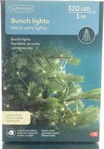Kaemingk LED micro Light zväzok vonkajšie 320 LED teplá biela