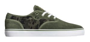Globe Motley Fw Team Low-Top Shoe Olive Knit