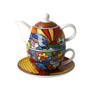 Goebel Pop Art Romero Britto Garden - Tea for One Neuheit 2020 66452711