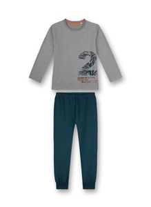 Sanetta Pyjama long elite grey mel. 128