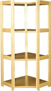 Regal / Eckregal Massivholz 006 - 150 x 74 x 60 cm (H x B x T)