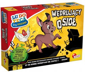 LISCIANI GIOCHI Ludoteca Family Game Hiking Donkey 88904 Lisciani