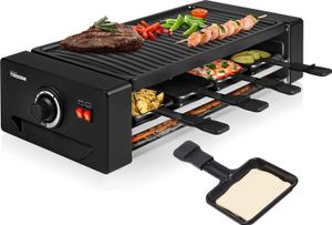 Tristar RA-2736 Raclette a pizza 8 - Vhodné pro 8 osob - Včetně kráječe těsta