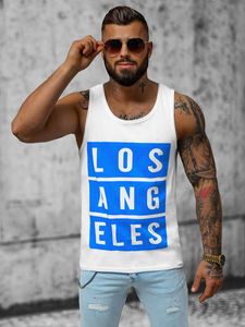 Ozonee Herren-Tank-Top Accaburn weiß L