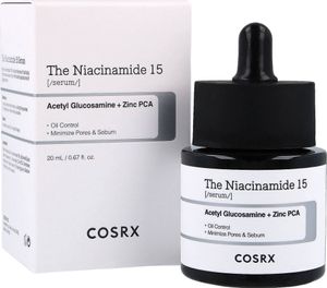 COSRX The Niacinamide 15 Serum 20g - Serum do twarzy wyrównujące koloryt skóry