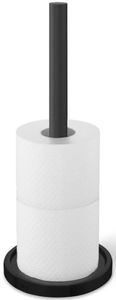 ZACK Edelstahl Ersatz-Toilettenpapierhalter MIMO WC-Rollenhalter schwarz 40286