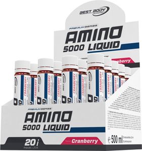 Amino Liquid 5000 - Cranberry - 20 Ampullen à 25 ml