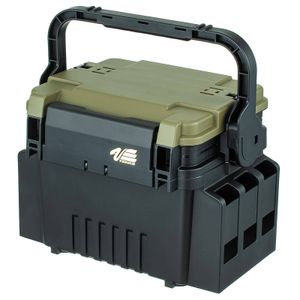 Meiho Multifunktionsbox schwarz/grün Angelkoffer, Modell:VS-7090 N