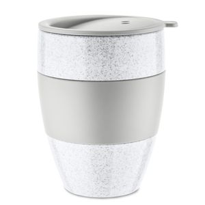 Koziol Kaffeebecher Aroma To Go Grau 40 cl