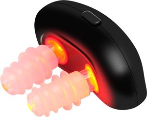 Rotlicht-Infrarot-Nasentherapiegerät, kabelloses Design, kleines, tragbares, wiederaufladbares Rotlicht-Nasentherapieinstrument