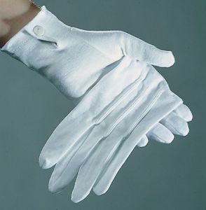 Baumwollhandschuhe für Männer m. Druckknopf Weihnachten