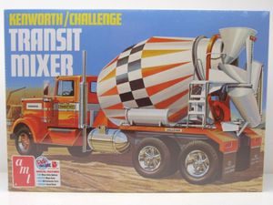 AMT 1215 Kenworth Challenge Transit Zement Mixer Kunststoffbausatz 1:25 AMT 1215 Kenworth Challenge Transit Zement Mixer Kunststoffbausatz 1:25
