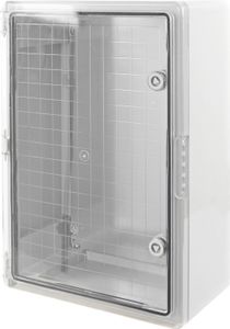 Schaltschrank ABS Kunststoff IP65 Industriegehäuse 300x400x170 mm mit Sichttür
