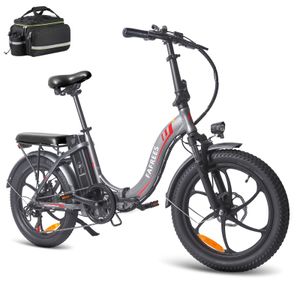 Fafrees F20 20 Inch Electric Bike Skládací kolo E bike E-bike pro dospělé 15E Skládací kolo Skládací kolo Barva: šedá