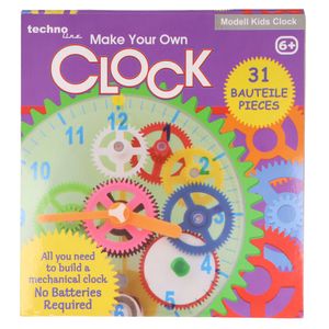 Kinder-Lern-Uhr Technoline Modell Kids Clock - Meine Erste Uhr Bausatz Kinderuhr