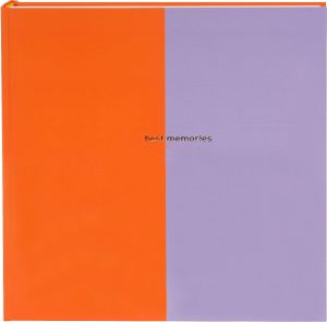 Goldbuch Fotoalbum Coloration orange/lila 30x31 cm 60 Seiten Kunstdruckpapier Goldbuch Fotoalbum Coloration orange/lila 30x31 cm 60 Seiten Kunstdruckpapier