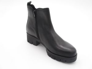 Gabor Shoes Chelsea Boot - Schwarz Glattleder Größe: 40 Normal