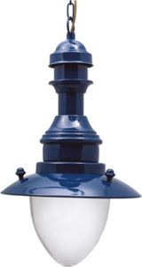 Hängeleuchte außen Messing Glas Ø 20 cm rund H: max. 90 cm IP43 Blau E27 Maritim Außenleuchte Hängeleuchte außen Messing Glas Ø 20 cm rund H: max. 90 cm IP43 Blau E27 Maritim Außenleuchte